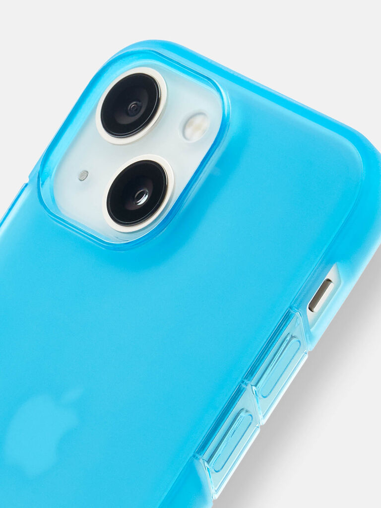 BodyGuardz Solitude Case (Neon Blue) for Apple iPhone 13 mini, , large